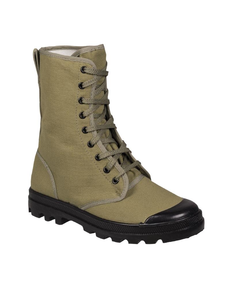 FRANZ.COM.SCHUHE CANVAS 9-LOCH OLIV NORTHVIVOR