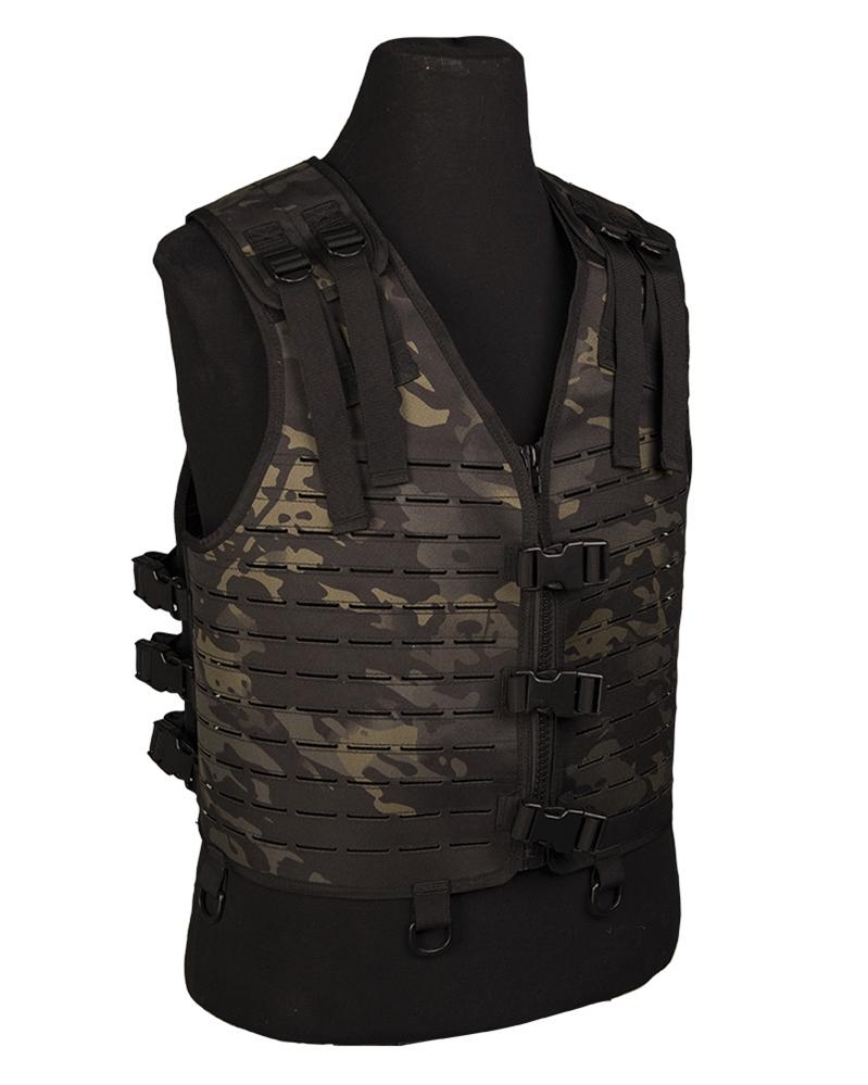 TRÄGERWESTE LASER CUT LIGHTWEIGHT MULTIT.®BLACK NORTHVIVOR