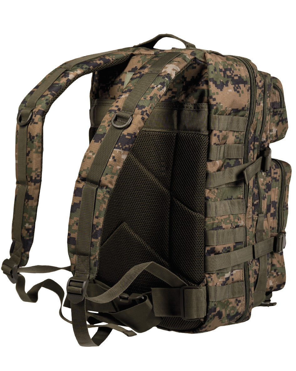 Mochila MILTEC US ASSAULT SM 20 Litros Flecktarn