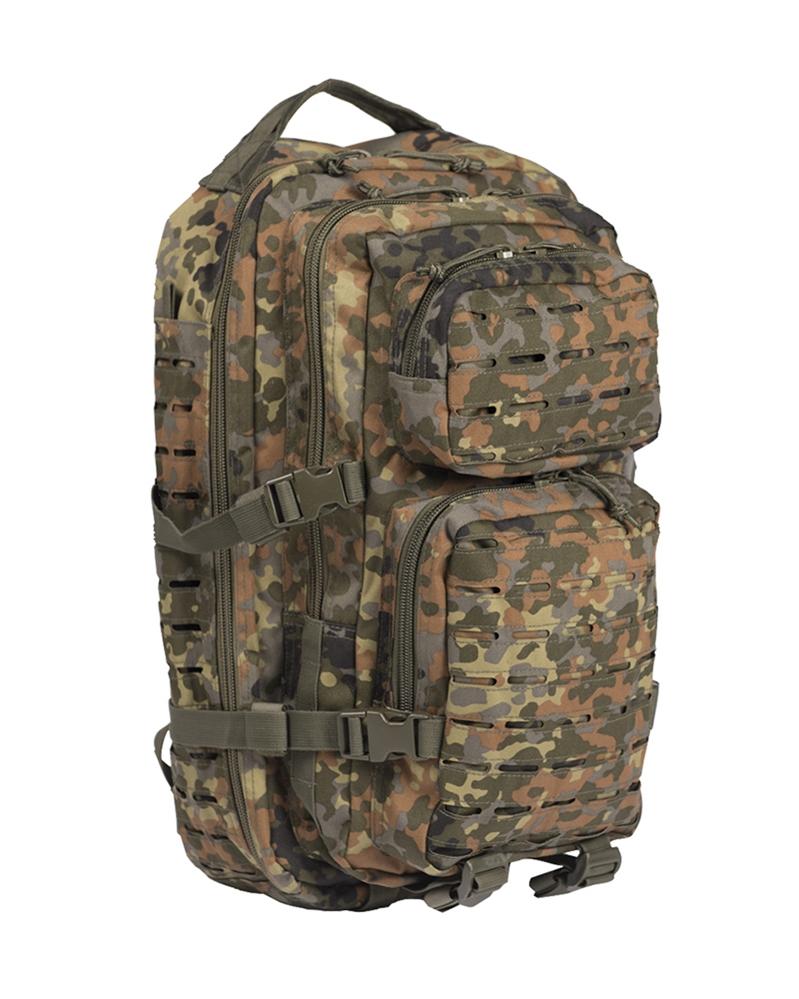 Mochila US ASSAULT PACK SM Laser Cut Flecktarn NORTHVIVOR