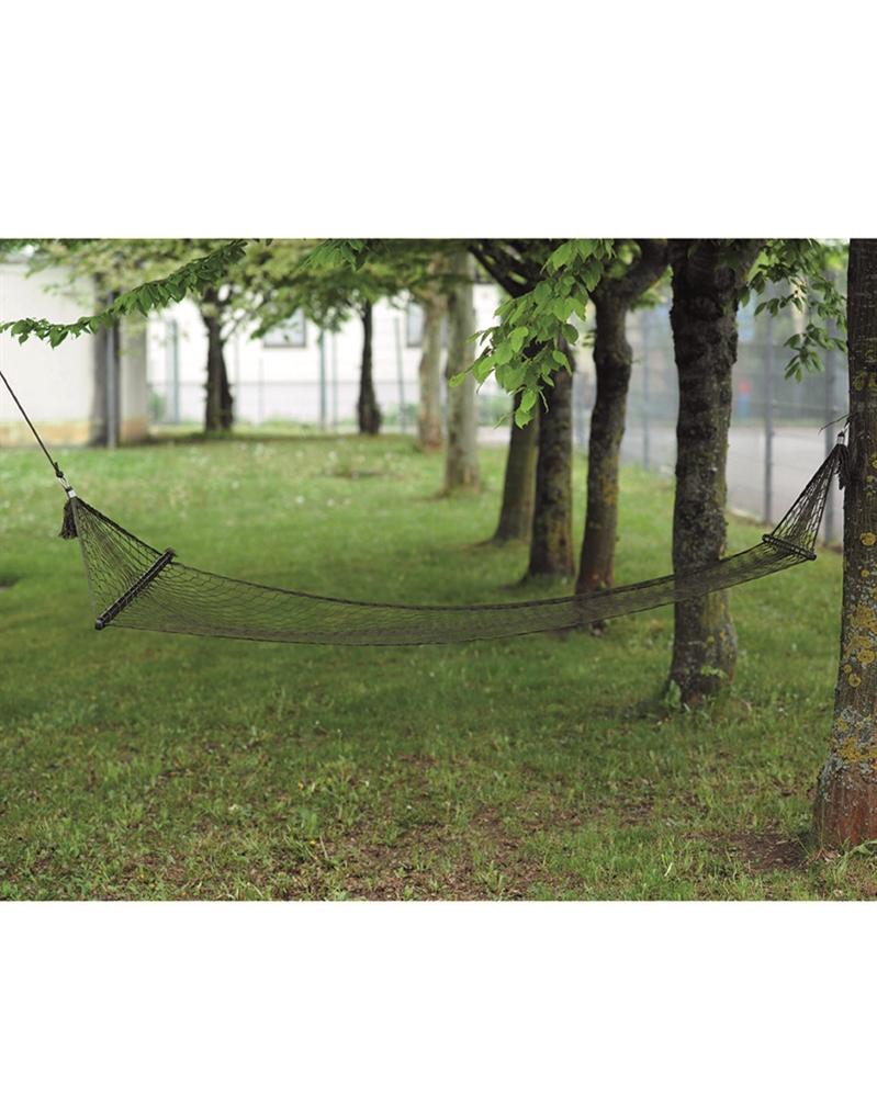 HÄNGEMATTE M.QUERSTÄBEN 180X80 CM OLIV NORTHVIVOR