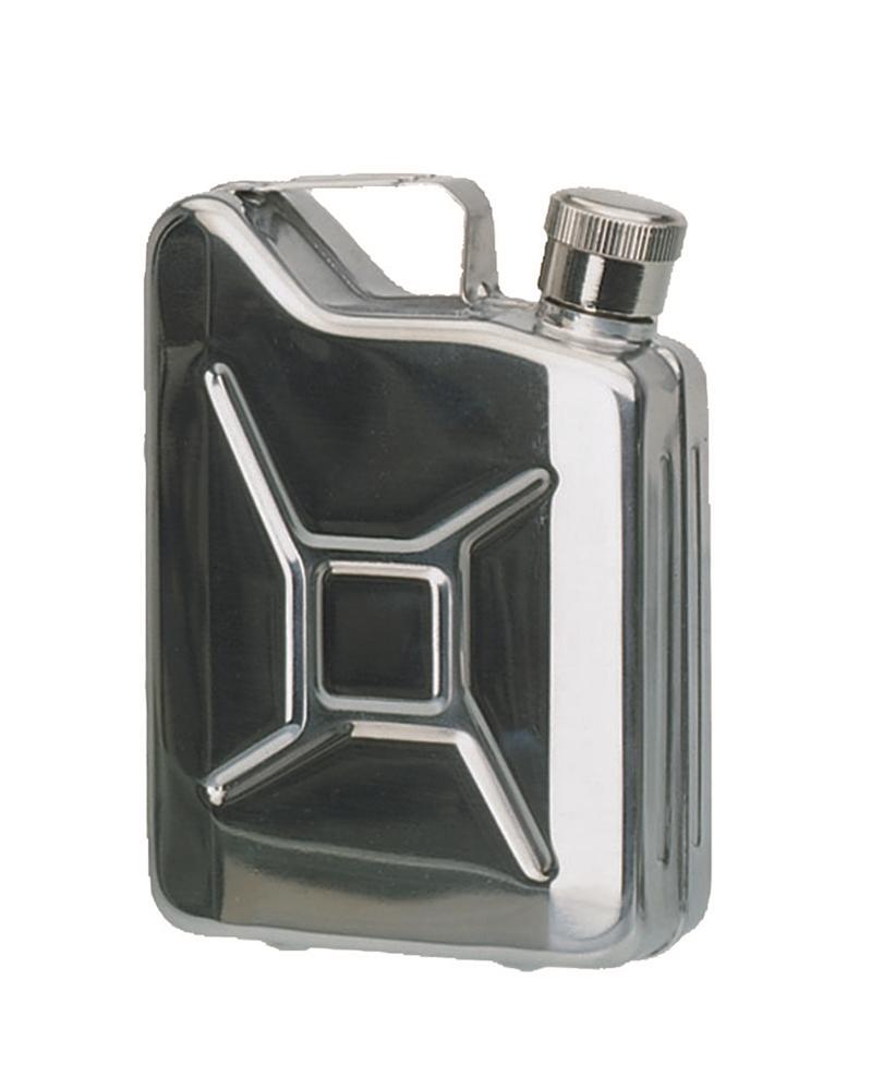 TASCHENFLASCHE 'JERRY CAN'S/STEEL 170 ML NORTHVIVOR