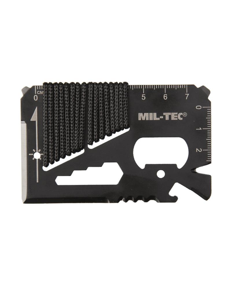 SURVIVAL TOOL PARACORD SCHWARZ M.HÜLLE NORTHVIVOR
