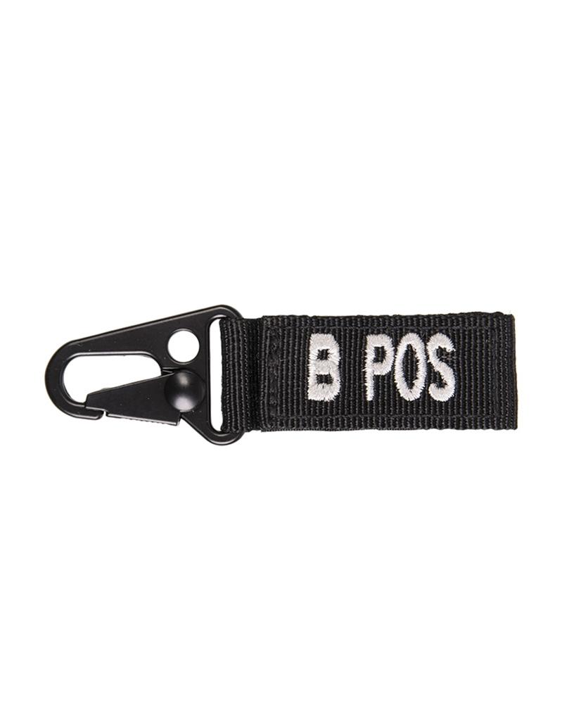 TACT.KEYHOLDER BLOOD B POSITIV 5 ST./PACK SCHWARZ NORTHVIVOR
