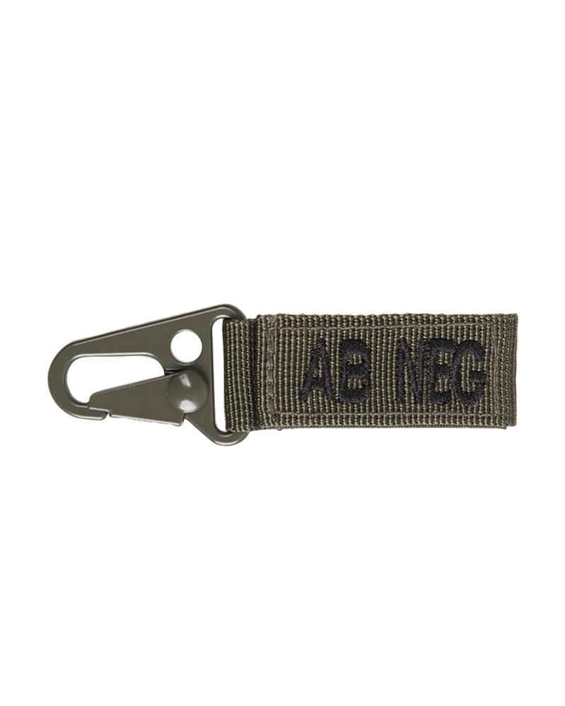 TACT.KEYHOLDER BLOOD AB NEGATIV 5 ST./PACK OLIV NORTHVIVOR