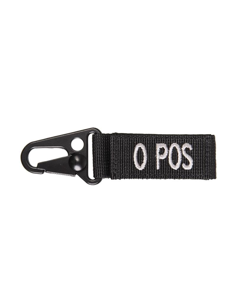 TACT.KEYHOLDER BLOOD 0 POSITIV 5 ST./PACK SCHWARZ NORTHVIVOR