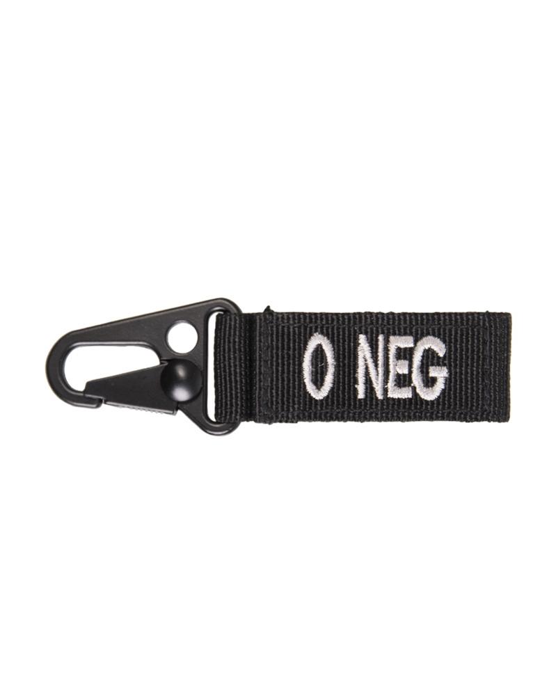 TACT.KEYHOLDER BLOOD 0 NEGATIV 5 ST./PACK SCHWARZ NORTHVIVOR