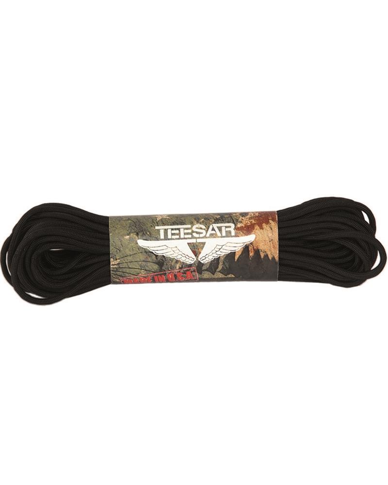 Cuerda paracord 3mm 15,24m negra NORTHVIVOR