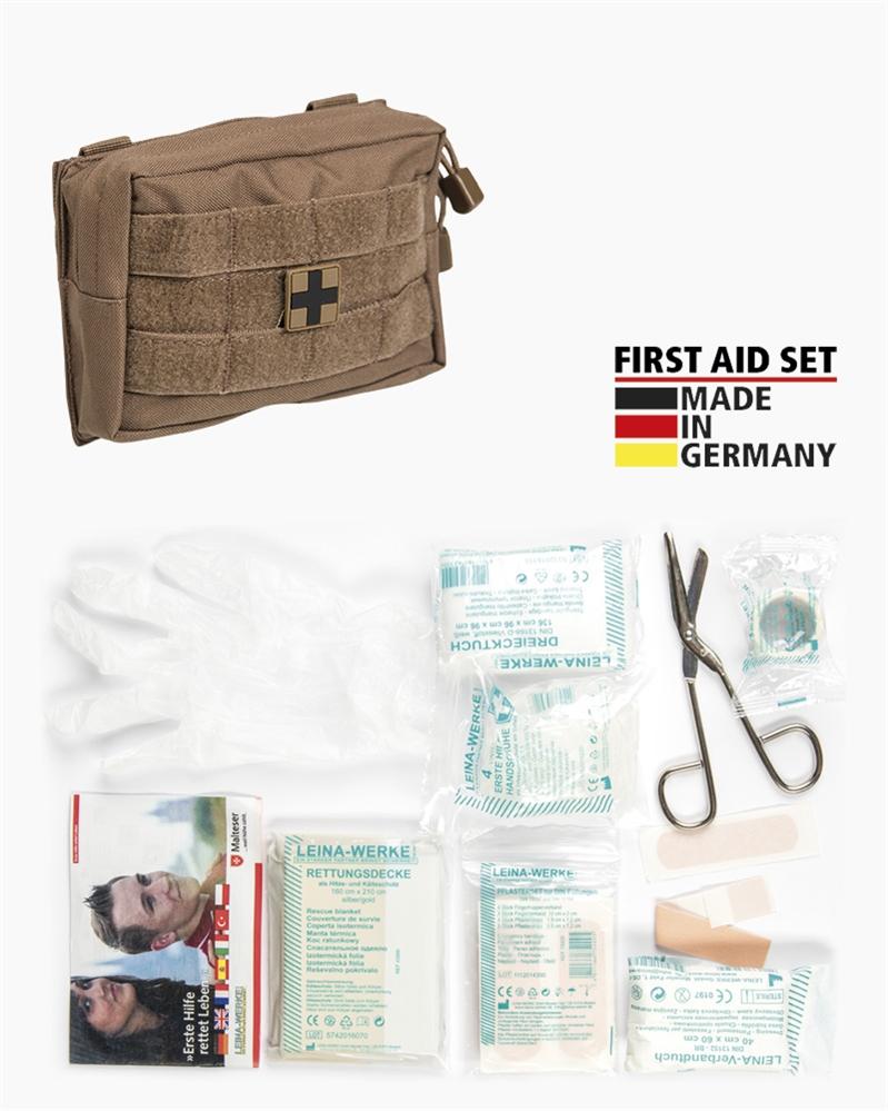 FIRST AID SET 'LEINA' PRO.25-TLG.SM DARK COYOTE NORTHVIVOR