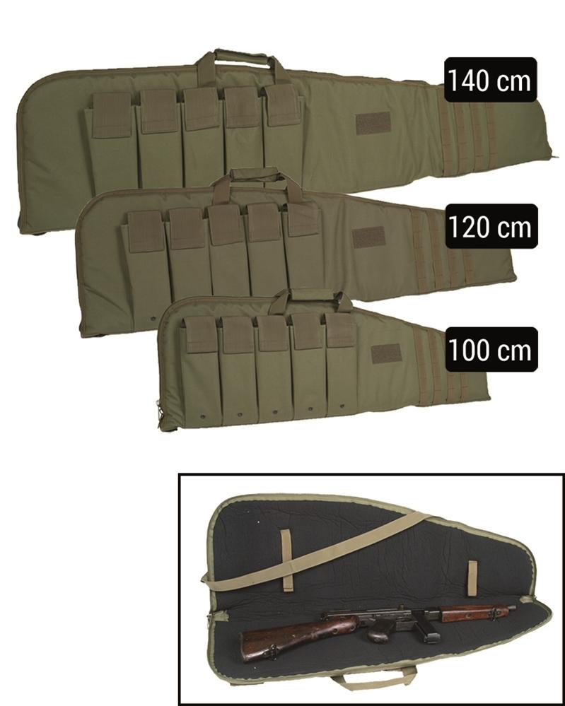 RIFLE CASE M.TRAGEGURT OLIV 100CM NORTHVIVOR