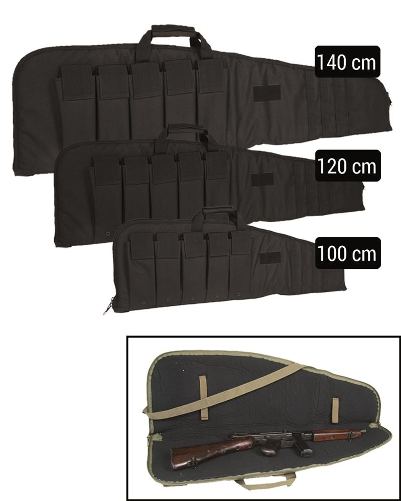 RIFLE CASE M.TRAGEGURT SCHWARZ 100CM NORTHVIVOR