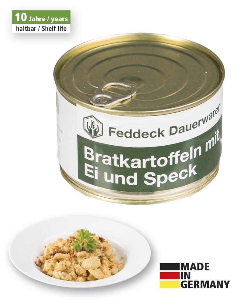 VOLLKONSERVE BRATKARTOFFELN M.EI U.SPECK 400GR. NORTHVIVOR