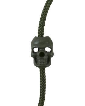 Skull Cord Stoppers - Olive Green NORTHVIVOR