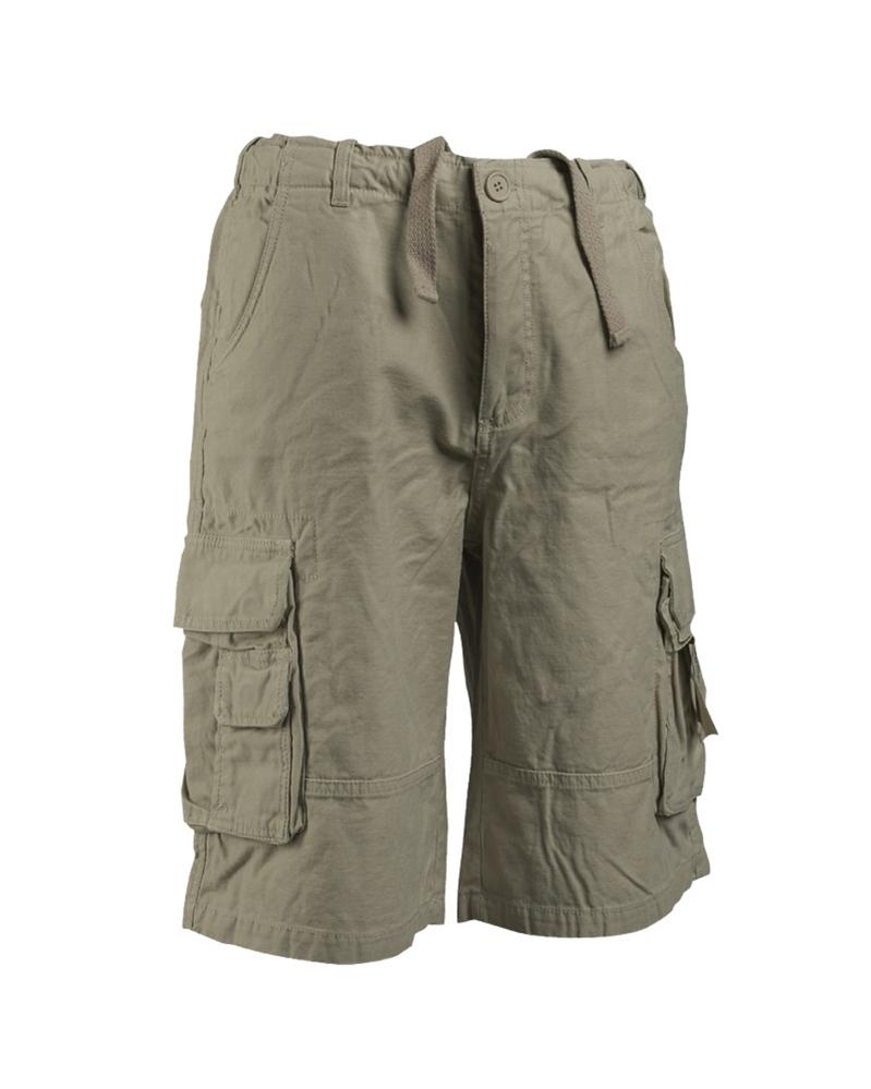 US AVIATOR SHORTS PREWASH OLIV NORTHVIVOR