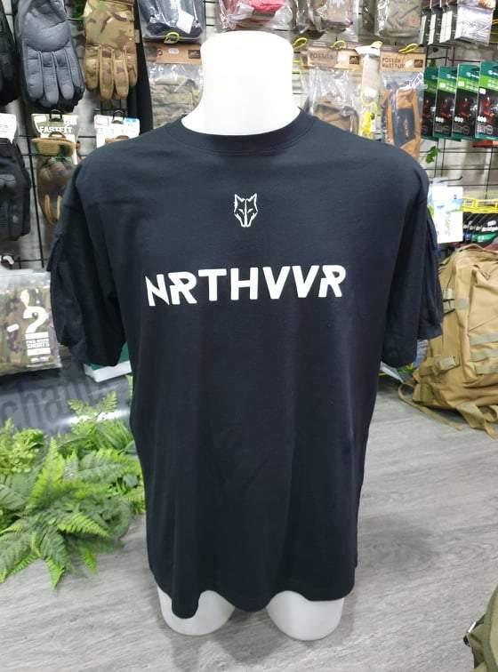 camiseta táctica algodón logo NRTHVVR NORTHVIVOR