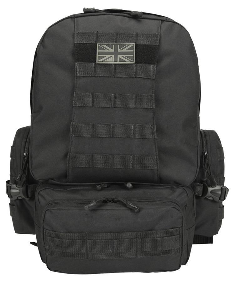 Mochila Kombatuk Expedition 50L  negra NORTHVIVOR