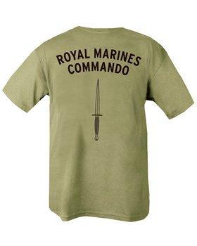 Royal Marines Commando T-shirt - Olive Green XXL NORTHVIVOR