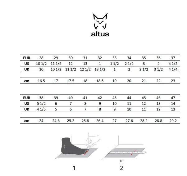 Zapatillas Altus Terranova rojo NORTHVIVOR