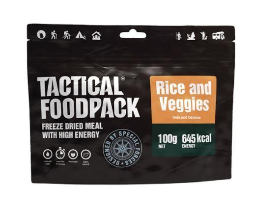 Comida táctica foodpack, arroz con verduras NORTHVIVOR