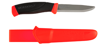 Morakniv Companion Rescue rojo  Acero inox NORTHVIVOR