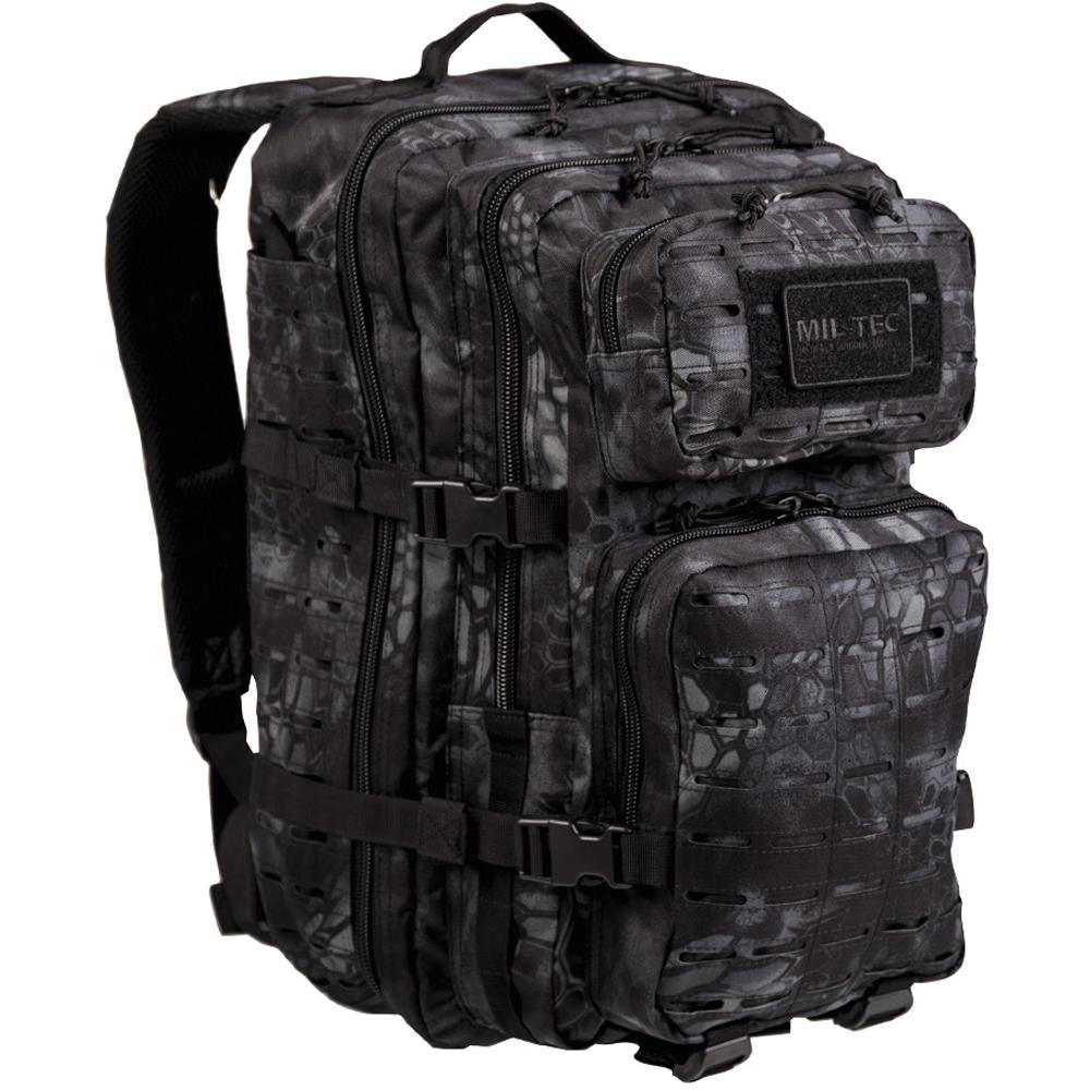 Mochila us assault 36L LG laser cut mandra night NORTHVIVOR