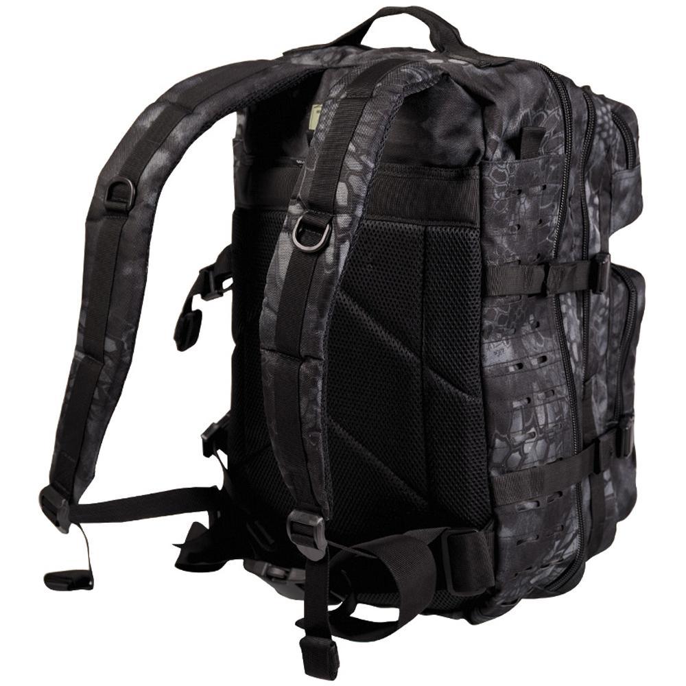 Mochila us assault 36L LG laser cut mandra night NORTHVIVOR