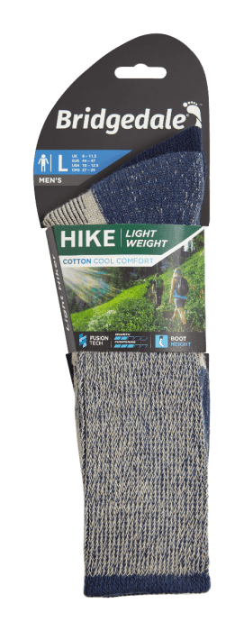 Calcetín Bridgedale Hike Lightweight Coolmax® Comfort NORTHVIVOR