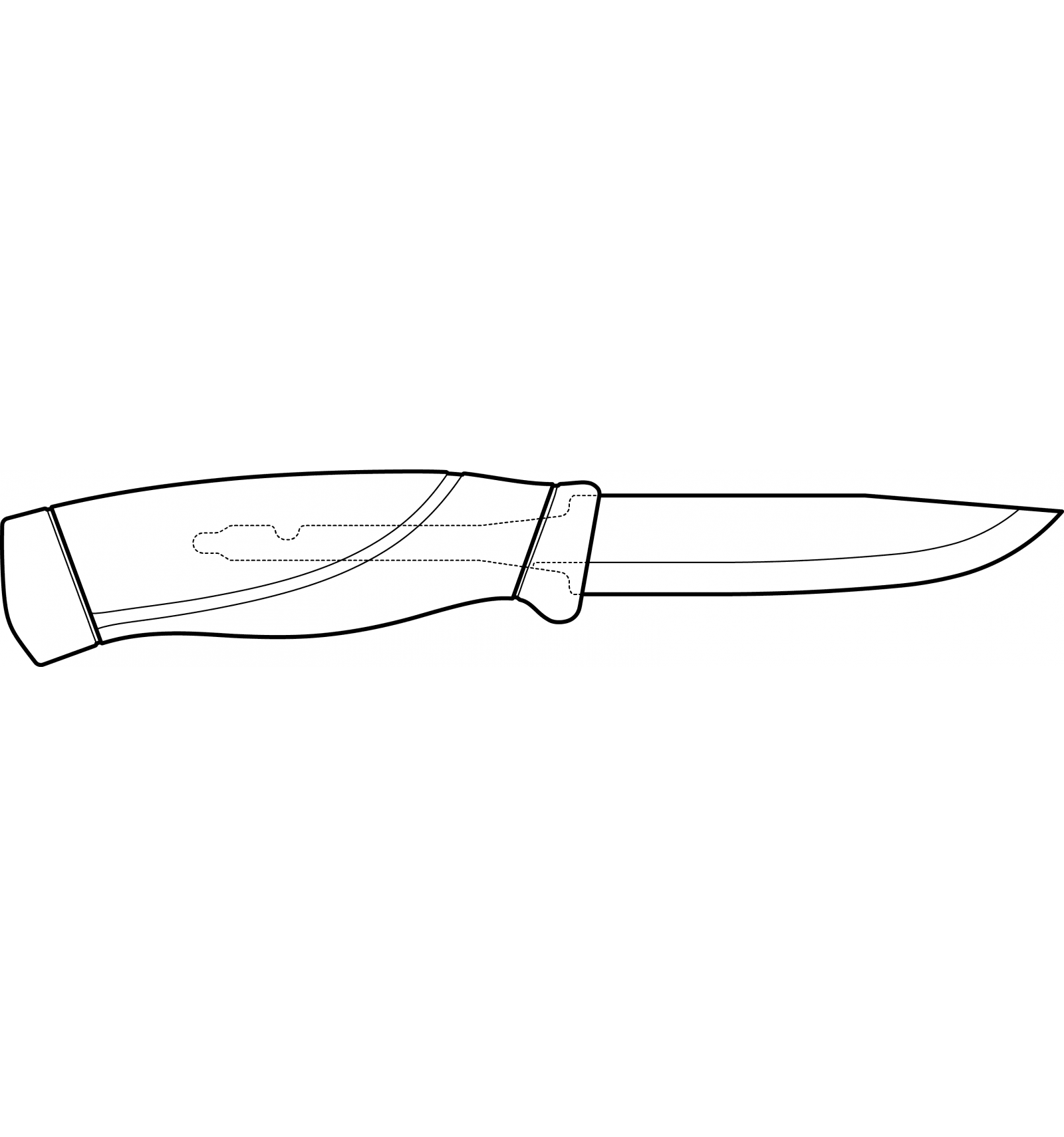 Cuchillo MORAKNIV Companion Black NORTHVIVOR