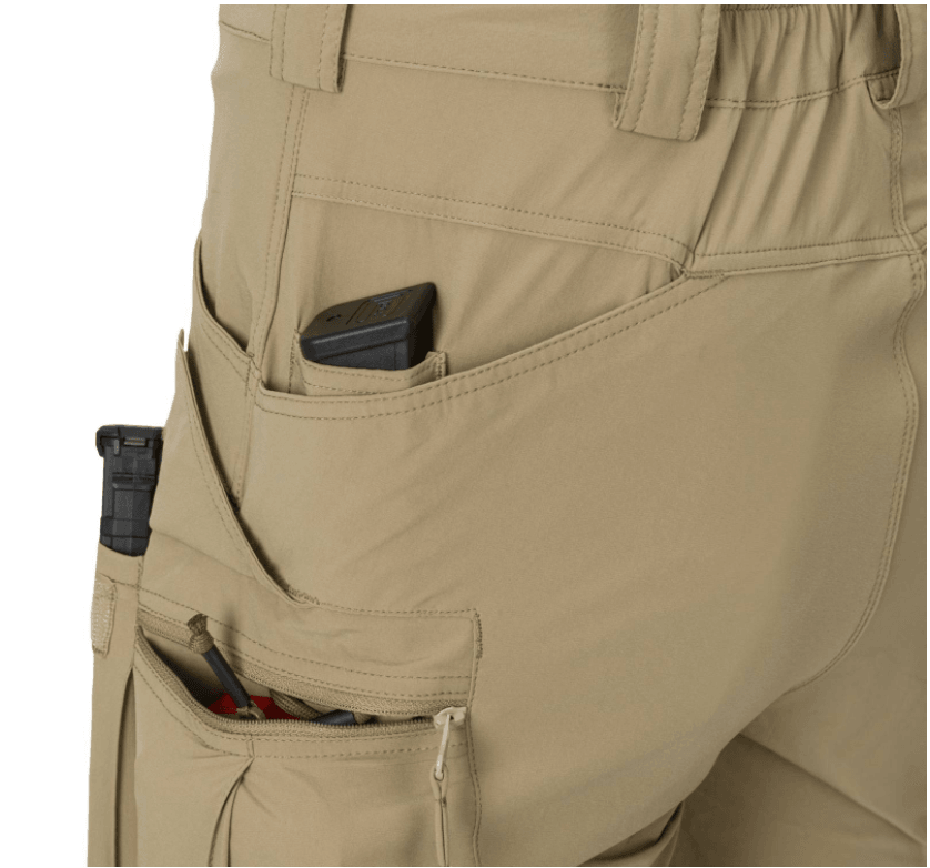 OTS pantalones cortos Gris para exteriores 8,5" Versastrecth Lite Helikontex NORTHVIVOR