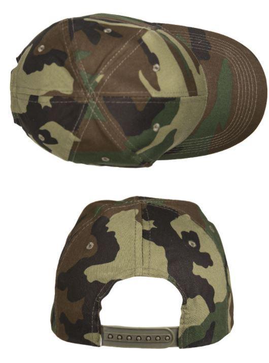 Gorra beisbol camuflaje woodland NORTHVIVOR