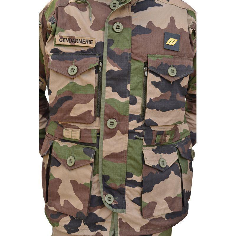 Chaqueta militar camuflaje con tiras Molle en espalda NORTHVIVOR