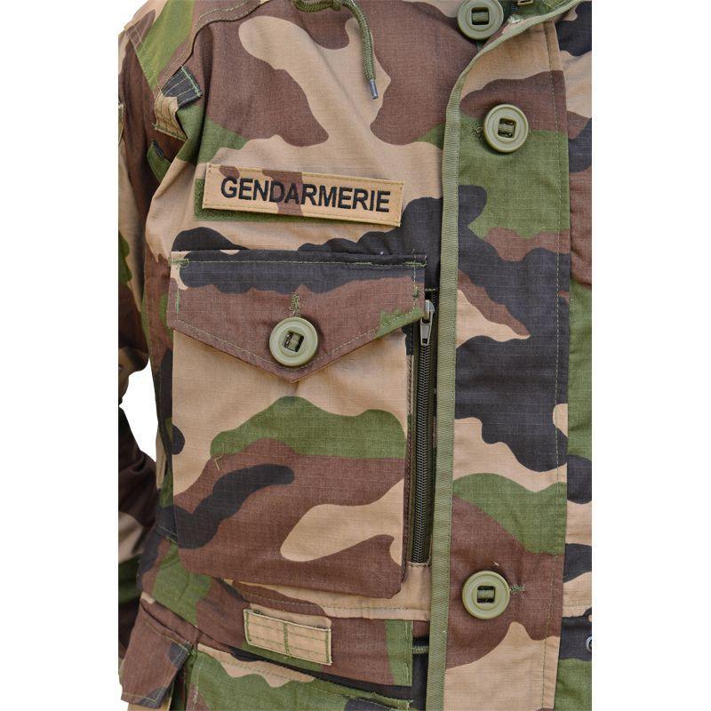 Chaqueta militar camuflaje con tiras Molle en espalda NORTHVIVOR